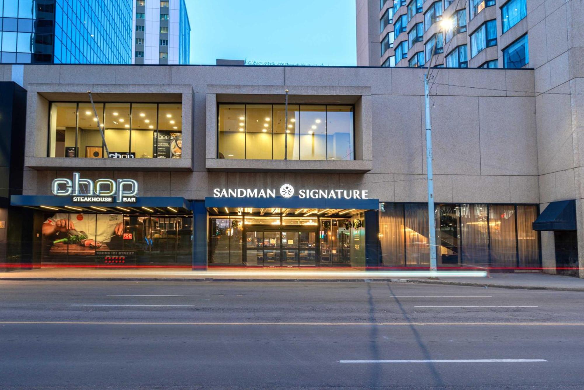 Sandman Signature Edmonton Downtown Hotel Exteriér fotografie